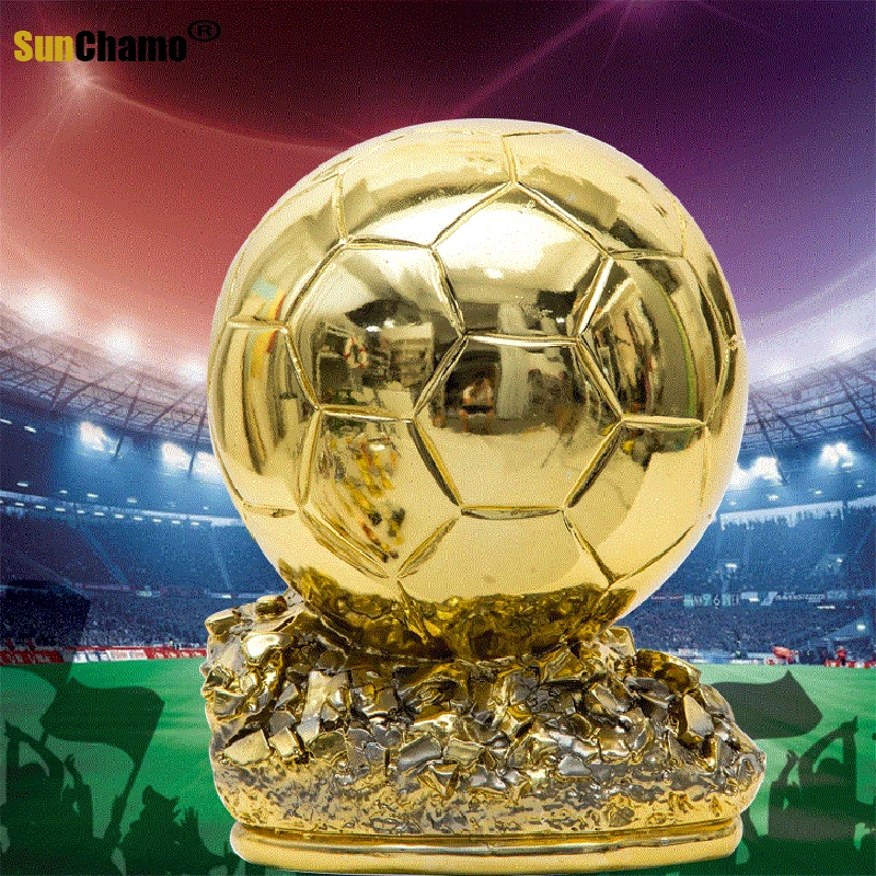 Золотистый шар трофей скульптура футбольный матч игрок на заказ C Romesi Круглый