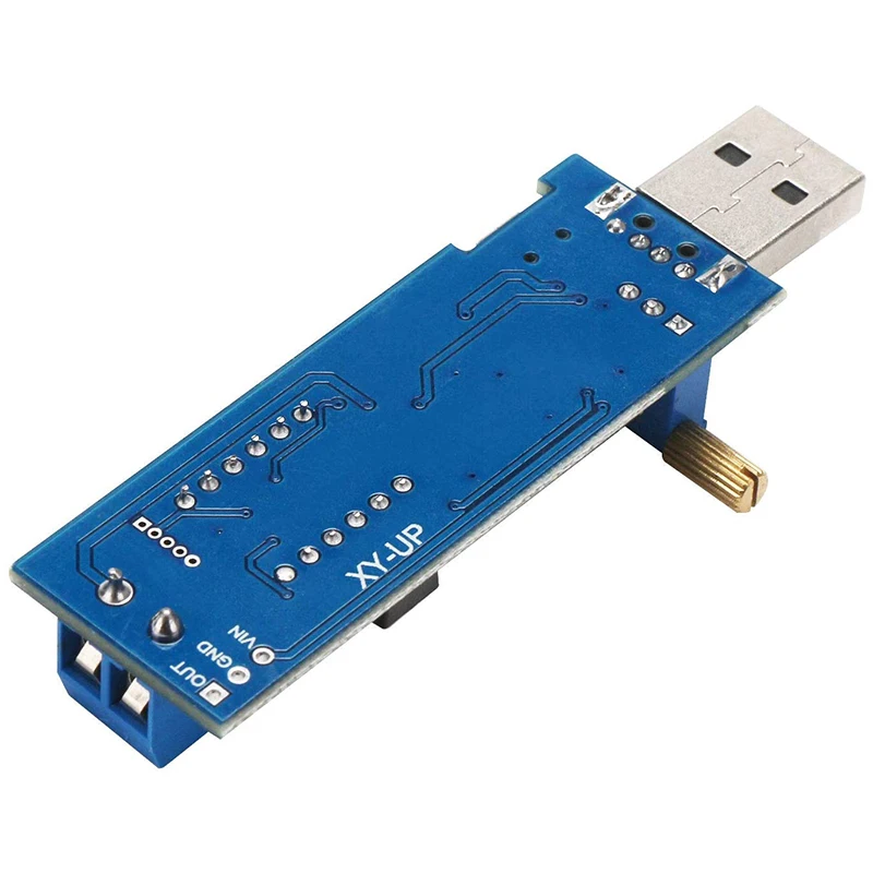

USB Input Regulator, DROK 2Pcs DC 3.5V-12V to 1.2V-24V Buck Boost Converter Board, 3.3V 5V 9V Adjustable Output Power
