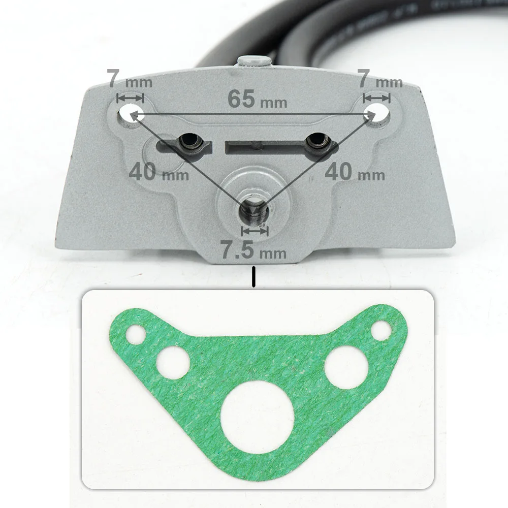 Универсальный Масляный радиатор для мотоцикла Honda 158 мм черный цвет с