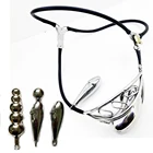 Черный мужской Пояс верности из нержавеющей стали с анальной пробкой Трусы со страпоном Невидимый ремешок с половинным замком клетка с регулируемой талией