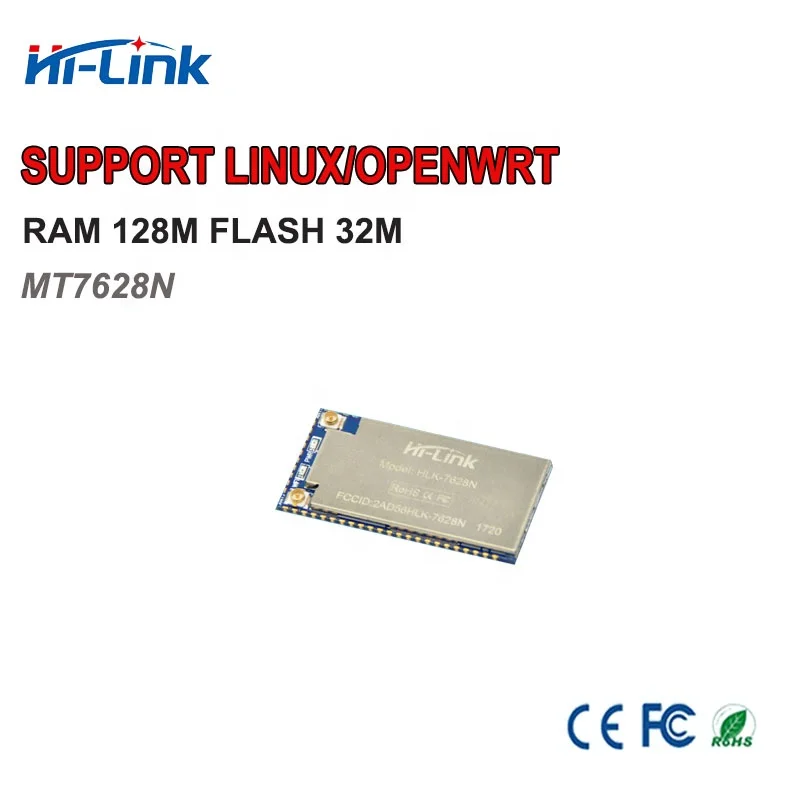 Бесплатная доставка Серийный UART wifi беспроводной mt7628 модуль RAM128m flash 32M Ethernet