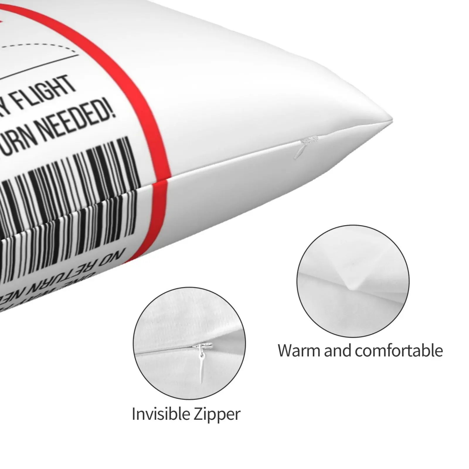 Односторонний билет в Венецию! Подушка диаметром 20x30 50*75 диванная спальня богатый