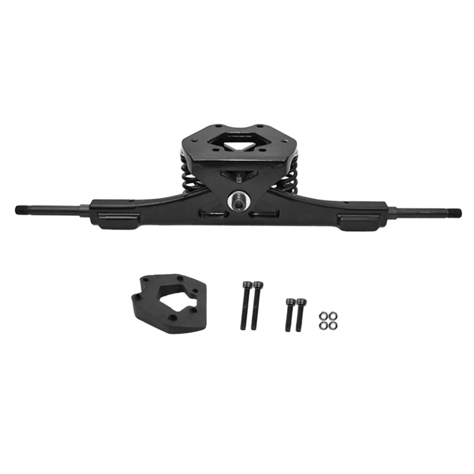 

16.5'' Skateboard Truck Motor Longboard Decks Riser Pad w/ Mounting Hardware