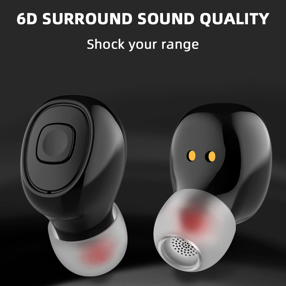 FDBRO наушники-вкладыши TWS Bluetooth 5 0 Беспроводной наушники гарнитура