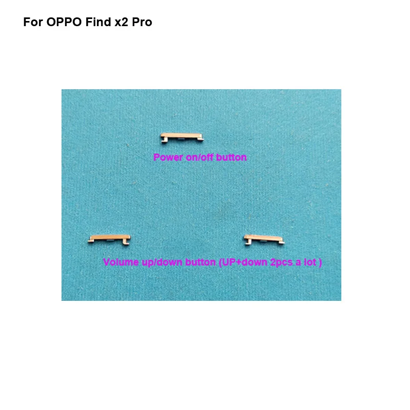 3 предмета в комплекте: Боковая кнопка для OPPO Find x2 Pro включения и выключения