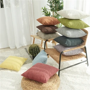 Pillowcase 18x18 Decorative Pillows Nordic Home Decor Linen Cushion Cover Nordic Pillow Cover For Sofa Living Room