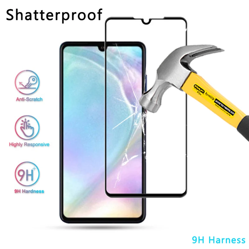 Легкое защитное стекло P30 lite для huawei p 30 защита экрана huawey huawie p30lite 30p закаленное