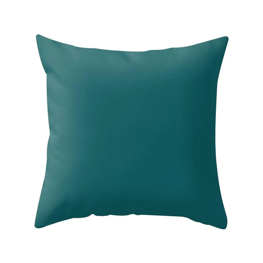 Скандинавский простой чехол для подушки с геометрическим узором 18 дюймов синий