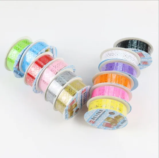 Shopify Прямая поставка кружевная липкая бумага самоклеящаяся Васи лента наклейка