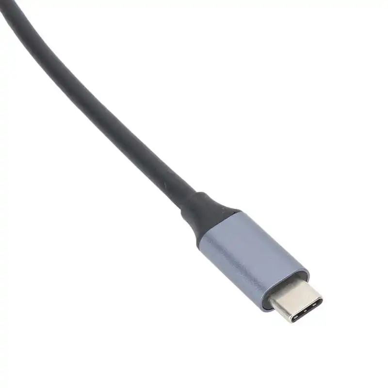 Концентратор 1000 Мбит/с usb хаб серый Алюминий из алюминиевого сплава для
