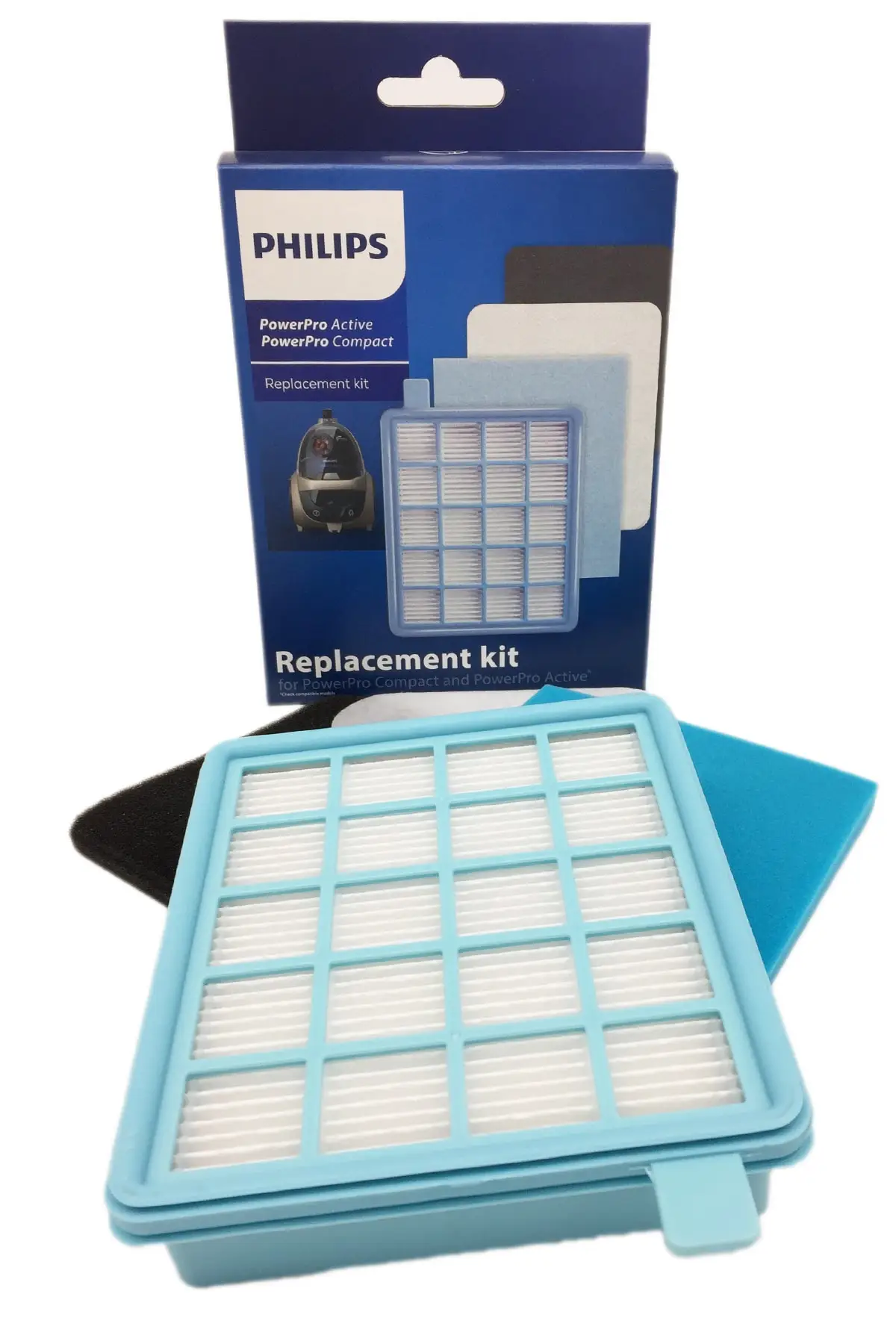 

MHK Parts Philips Fc 8633 Powerpro Active Original Hepa Filter Set