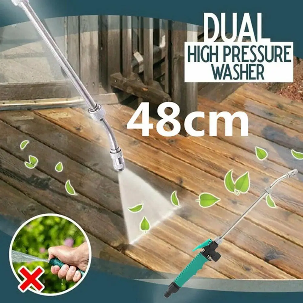 

48cm High Pressure Power Water Gun Car Washer Water Spray Wand Sprayer Too Jet Sprinkler Cleaning Garden Washer Hose Pipe N Q7P0
