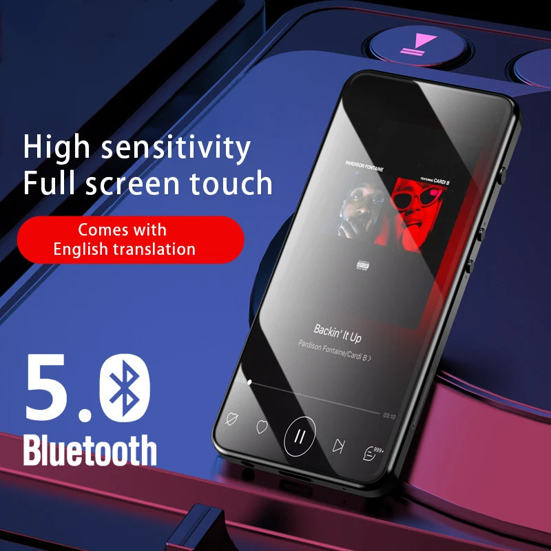 MP3 MP4 Bluetooth WIFI 3 5 дюймовый полноконтактный экран Walkman MP5 электронная книга