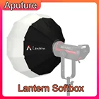 Диффузор для вспышки с фонариками Aputure, мягкие модификаторы света, крепление Bowens для Aputure 120dii 300dii, мягсветильник освещение для формирования света