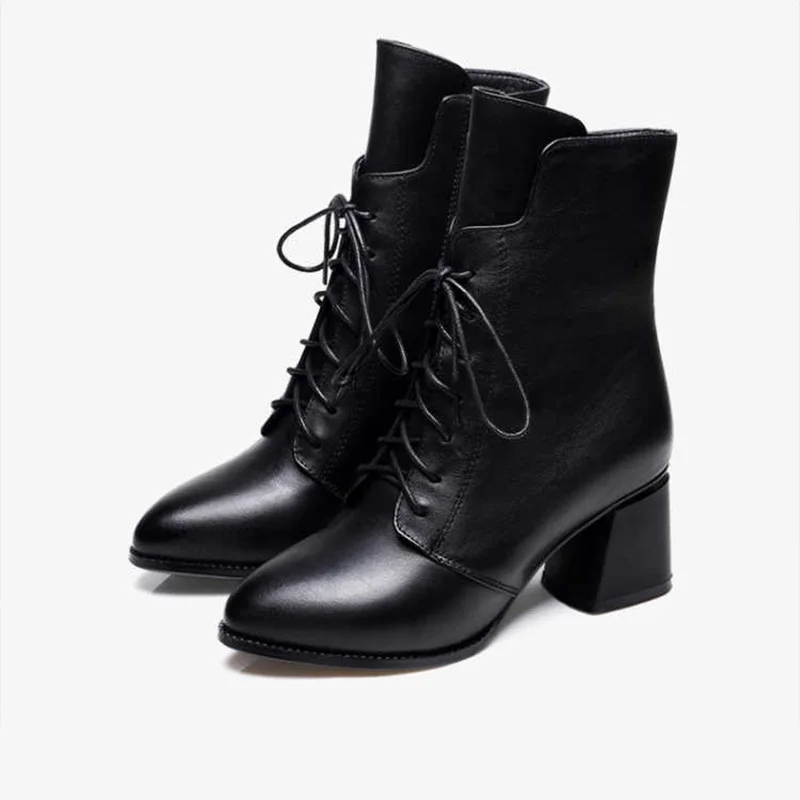 

2020 new women's shoes warm high heels fashion sexy snow boots ladies shoes