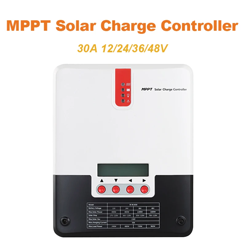 MPPT Солнечный контроллер заряда 30A 48 В EASUN POWER 1600 Вт солнечное зарядное устройство 12