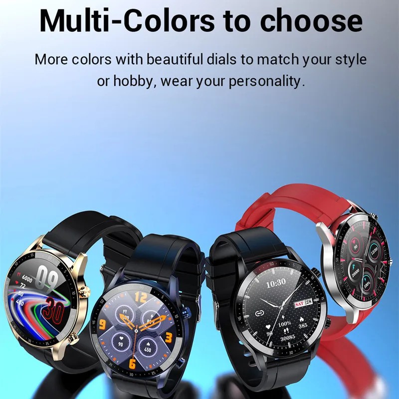 

LW08 Smart Watch Men Women 1.28 Inch Fitness Tracker Full Touch Screen Ip67 Waterproof Heart Rate Monitor for iOS Android