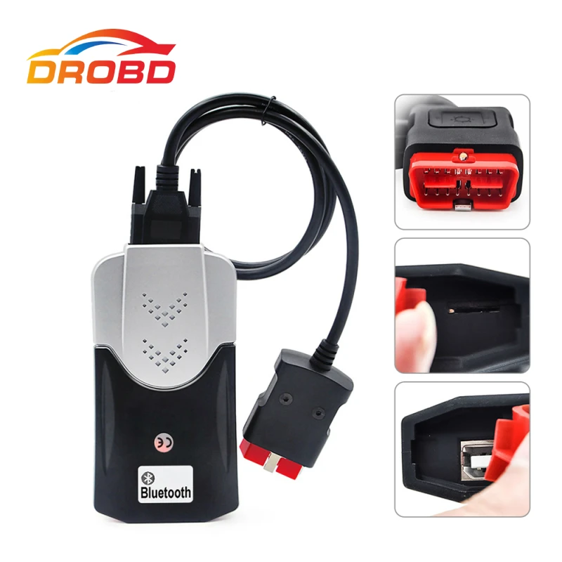 2018 TCS Pro Plus Bluetooth 2015.R3 2016 R1 программное обеспечение OBD2 считыватель кодов OBDII