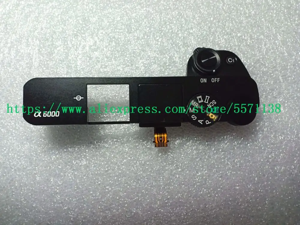 Новинка 95% верхняя крышка A6000 Кнопка затвора Power Swich для камеры SONY ILCE 6000 ILCE6000