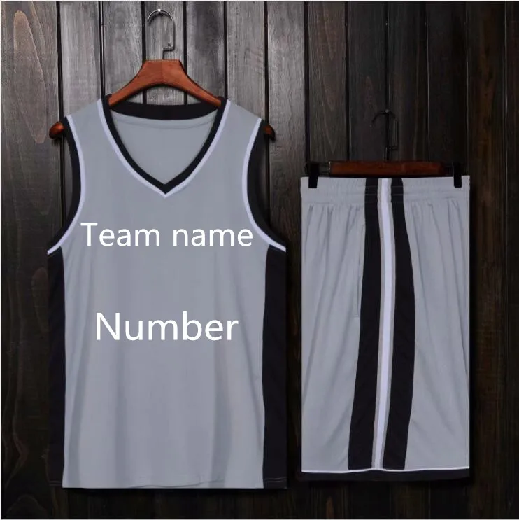 Пользовательское имя и номер Новый сезон Баскетбол Джерси взрослый ребенок