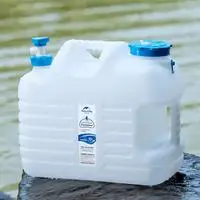 24L Новое 24L PC Бочкообразное ведро для воды Квадратная бутылка для походов на открытом воздухе аксессуары для пикника ведро с краном для воды для кемпинга - Цвет: 24L
