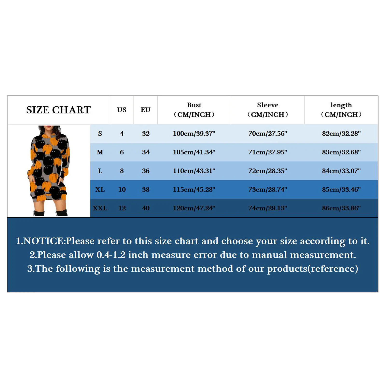 

Halloween Sweatshirts Dress Women Autumn Winter Long Sleeve Straight Dress Kawaii Pumpkin Cat Witch Bat Pattern Hoodies Dresses