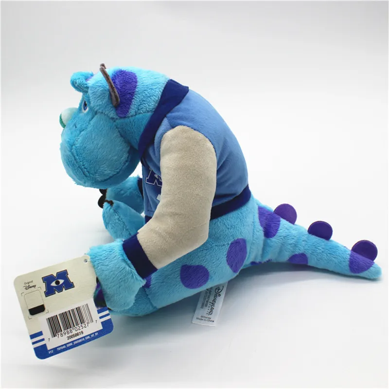1 шт 20 см монстров с принтом Monsters University Sulley Sullivan Милые Мягкие игрушки Плюшевые