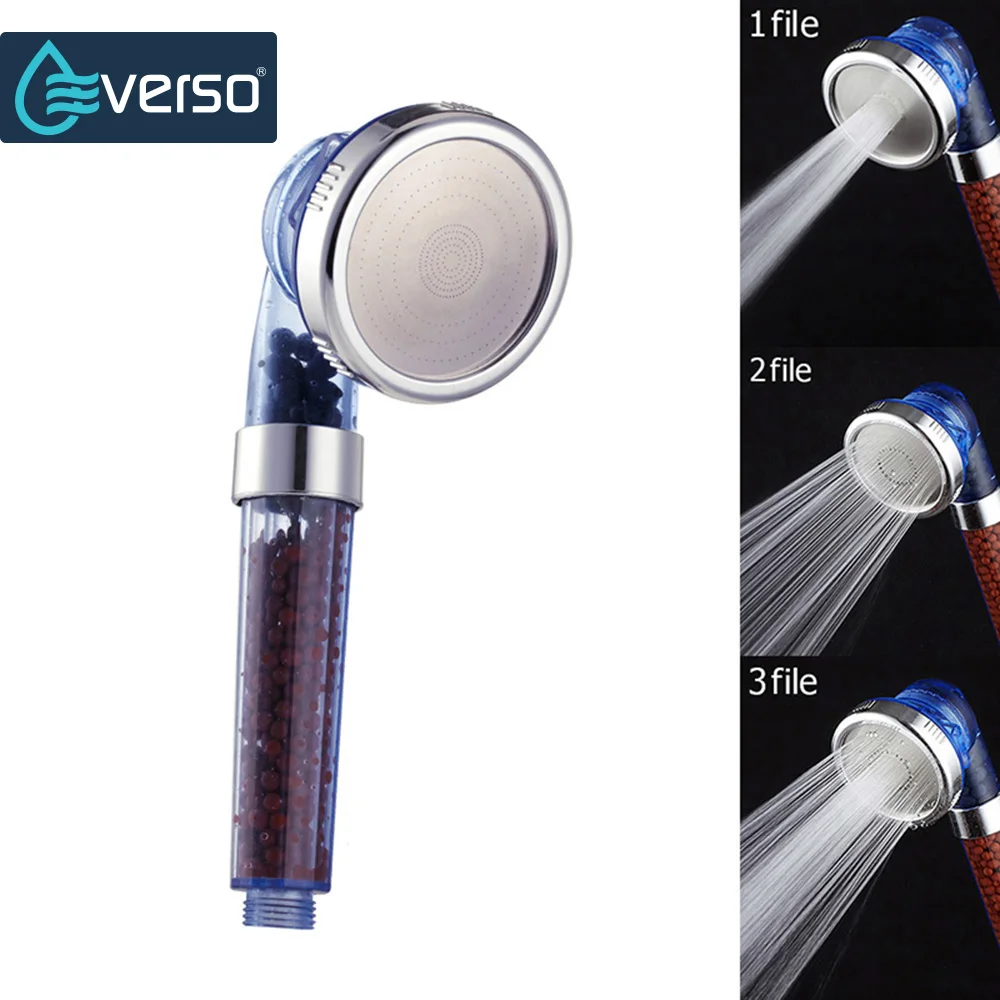 125 градусов 3 файла Ручной Душ Спа душ головка водосберегающая Замена душа |