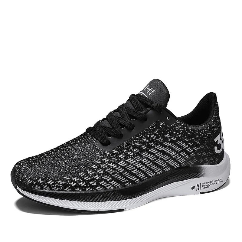 Легкие мужские кроссовки для марафона TASHEN спортивные дышащие резиновые туфли на