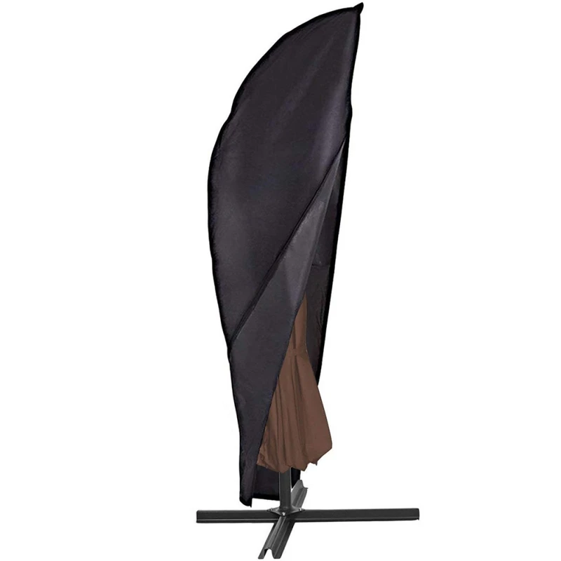 Водонепроницаемый открытый банановый зонт садовый погодозащищенный консольный