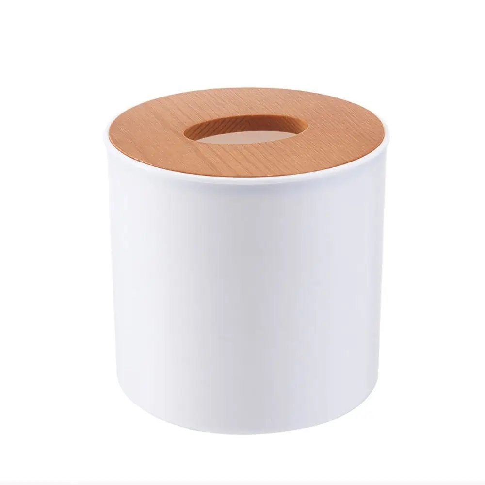 Пластиковый ящик для салфеток Деревянный чехол дома держатель автомобильных