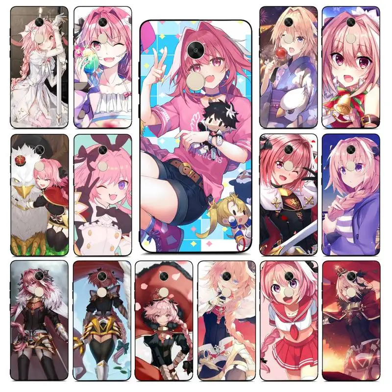

MaiYaCa Astolfo anime girl Phone Case for Redmi Note 8 7 9 4 6 pro max T X 5A 3 10 lite pro