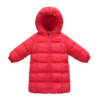 boys down jackets girls winter coats children baby thick long coat kids warm outerwear hooded coat snowsuit overcoat clothes