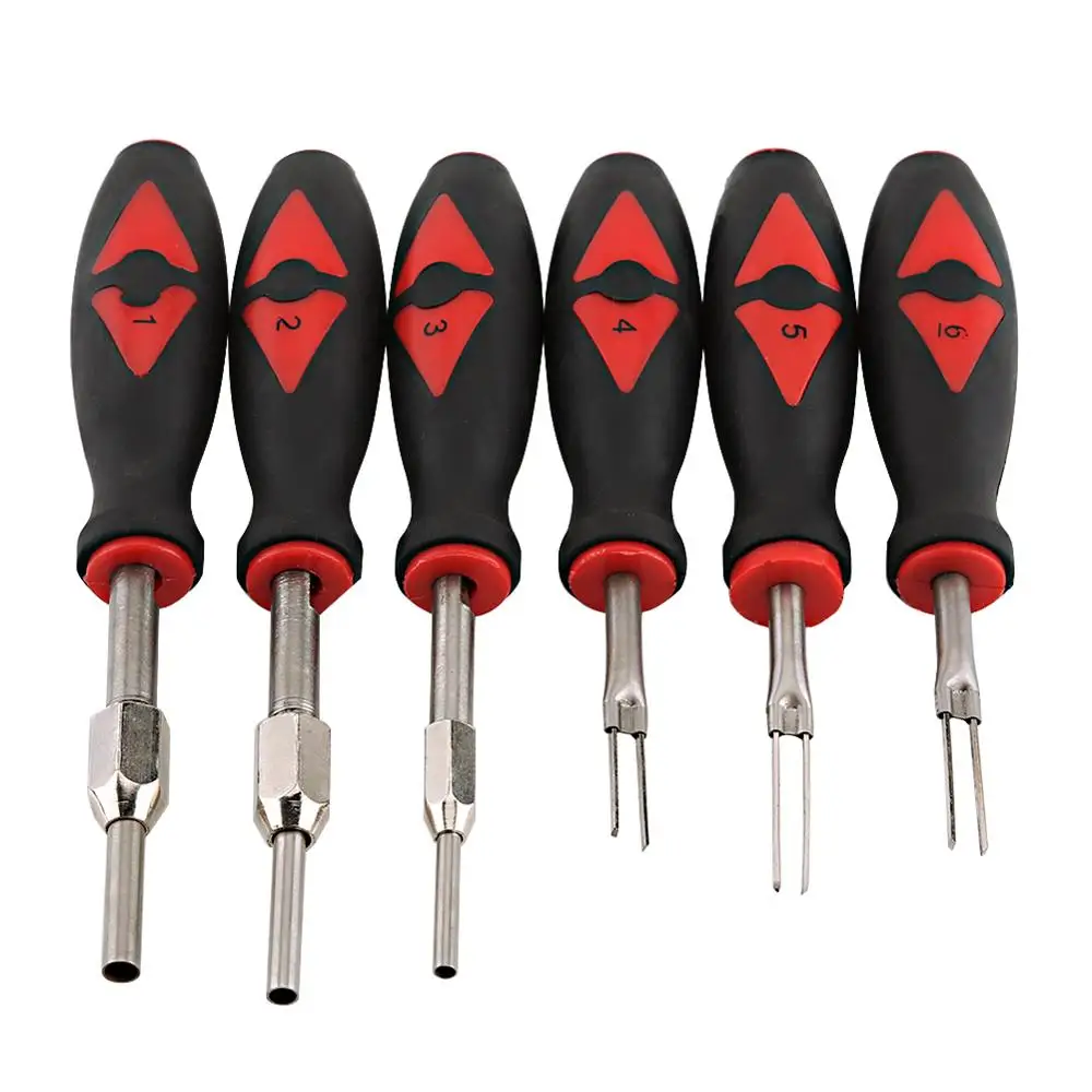 23pcs Car Universal Terminal Release Removal Tool Set Automotive Wiring Connector Crimp Pin Extractor For mechatronics | Инструменты