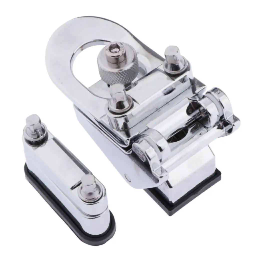 Chrome Snare Drum Throw Off / Strainer w/ Butt Plate Replacement Part Small | Parts &amp Accessories