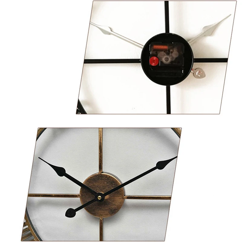 Настенные часы в скандинавском стиле с римскими цифрами 40/47 см 1 шт.|Настенные