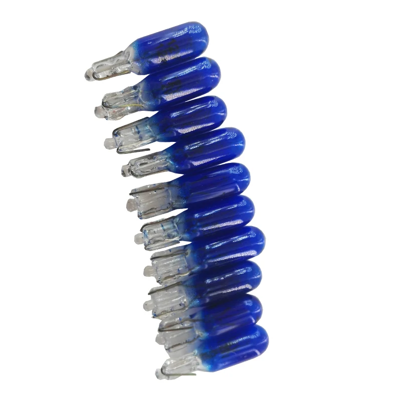 

100x #2721 Lamp Auto Bulb Automotive Lightbulb 12V 1.2W T5 halogen bulbs