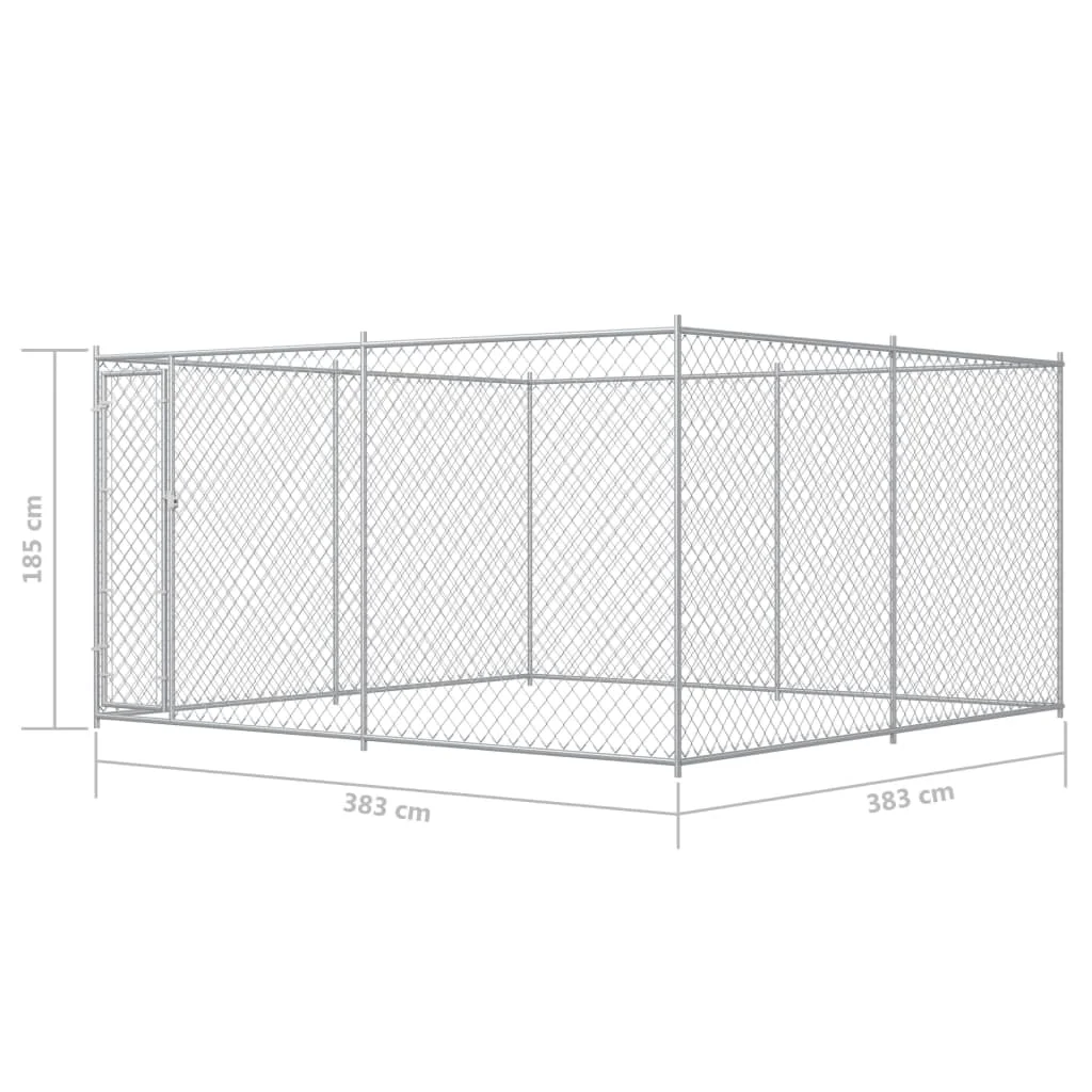 

Outdoor Dog Kennel 13.1'x13.1'x6.6'