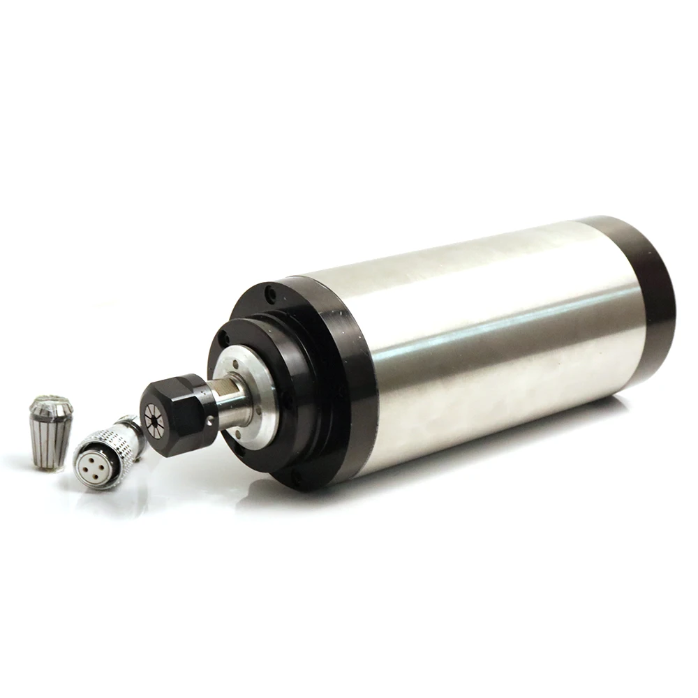 Комплект шпинделя с водяным охлаждением 3 кВт Шпиндельный двигатель + инвертор