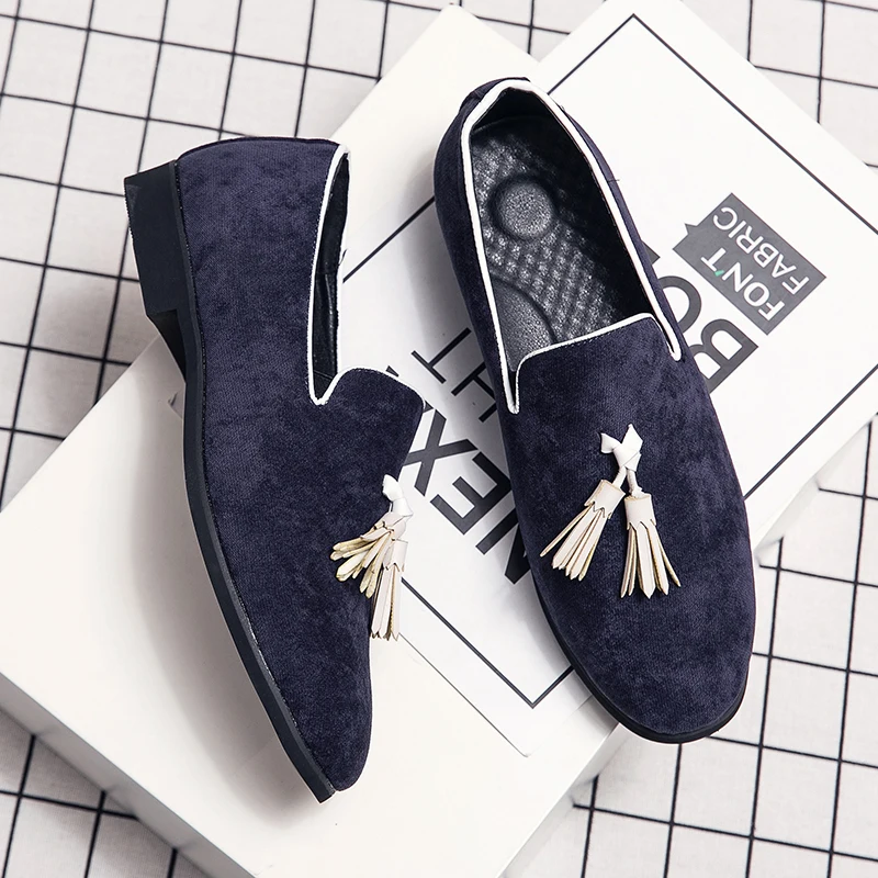 

Итальянские модные стильные туфли для мужчин, повседневные Модные мужские мокасины, лидер продаж, Мужские дышащие кожаные туфли для отдыха ...