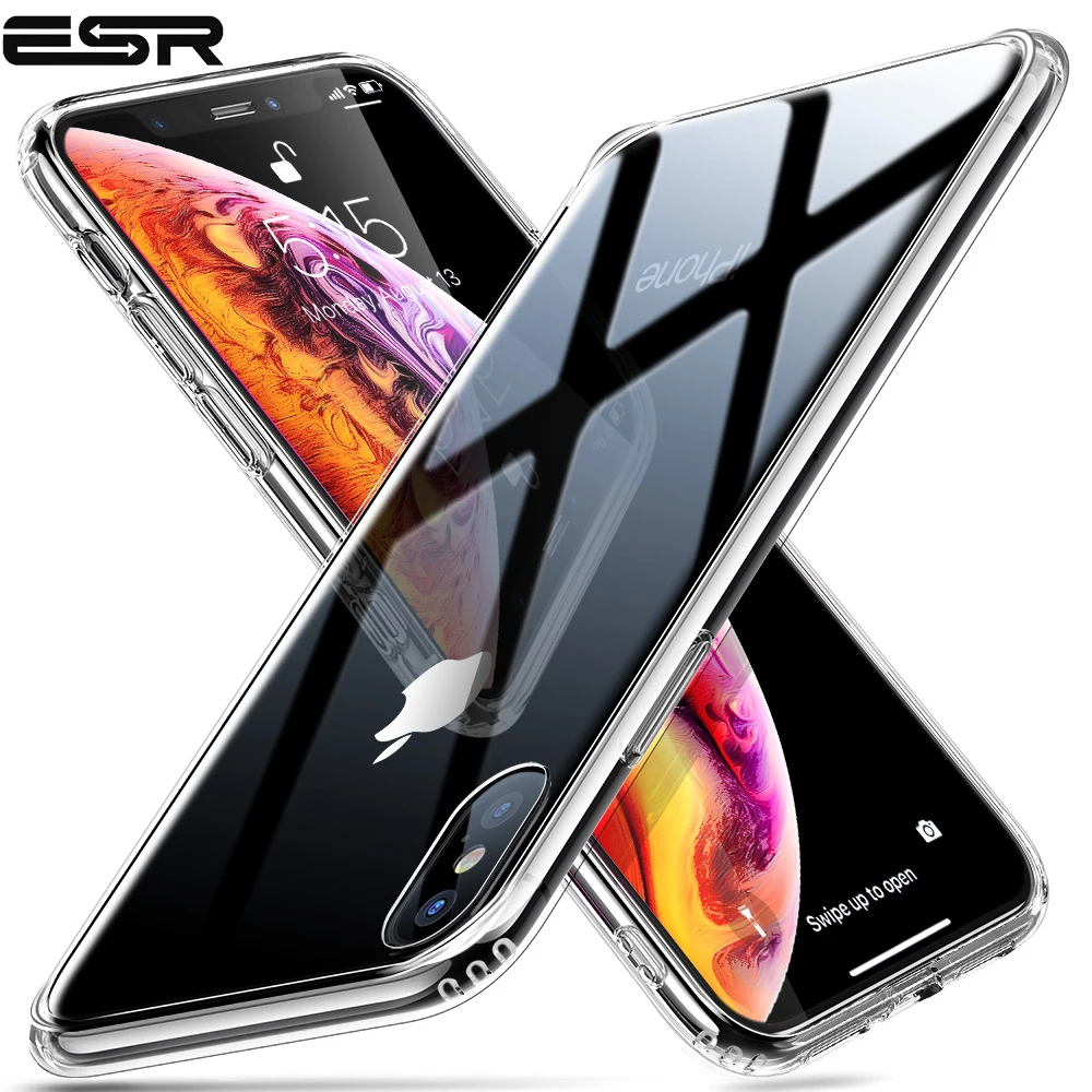 ESR чехол из закаленного стекла для iPhone 11 Pro X XR XS Max противоударный защитный чехол зеркальный чехол для Apple iPhone айфон 11