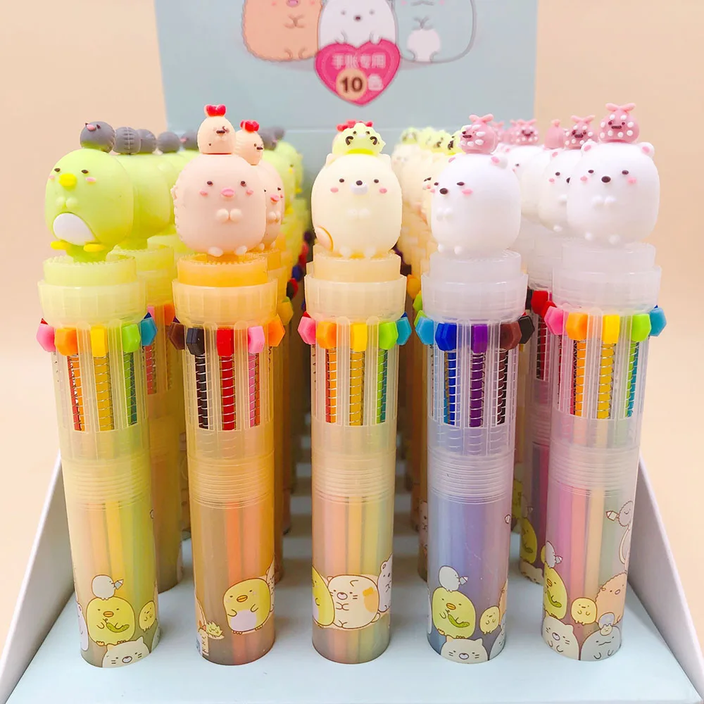 Шариковая ручка Sumikko Gurashi 10 цветов 1 шт. |