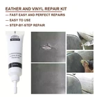 Гель для ремонта кожи автомобильных сидений, восстановление кушетки, продление срока службы автомобильной мебели, восстановление клея, очистка краски