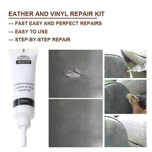 Гель для ремонта кожи автомобильных сидений, восстановление кушетки, продление срока службы автомобильной мебели, восстановление клея, очистка краски