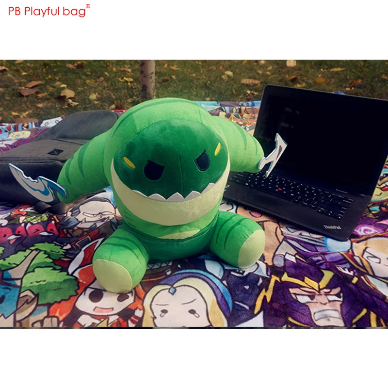 Dota 2 Tidehunter кукла милая Игра коллекционная-кукла игрушки арбуз rint Tidehunter плюшевые куклы TI9 коллекция Dota2 кукла HE16