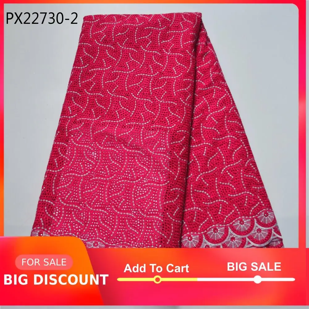 Розово красное французское кружевное Хлопковое платье высокого качества для