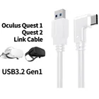 Кабель Oculus Quest 2, usb USB-C, 5 м, 3 м, совместимость, прямой угол, Type-c, скорость передачи данных, быстрая зарядка