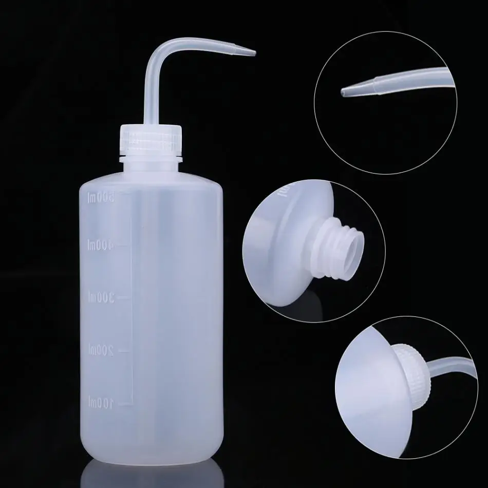 

2PCs 500ml Tattoo Clean Lab Medical Squeeze Bottles Tattoo Washing Bottle Diffuser Green Soap Supply Bottle Tattoo Makeup Tools