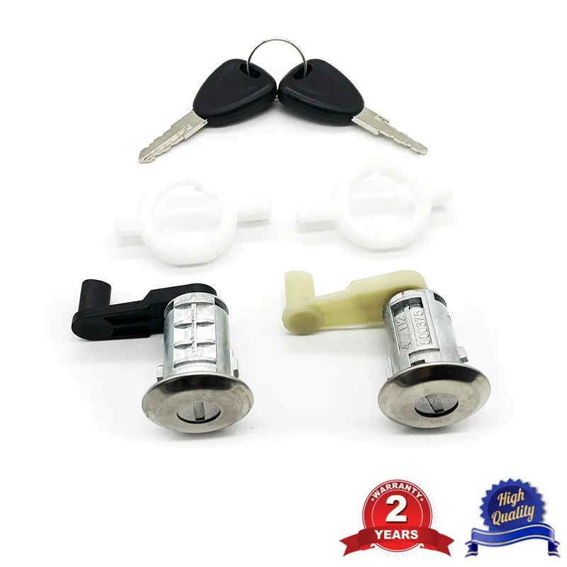 Набор цилиндров левого и правого автомобильного дверного замка для Renault Clio Megane
