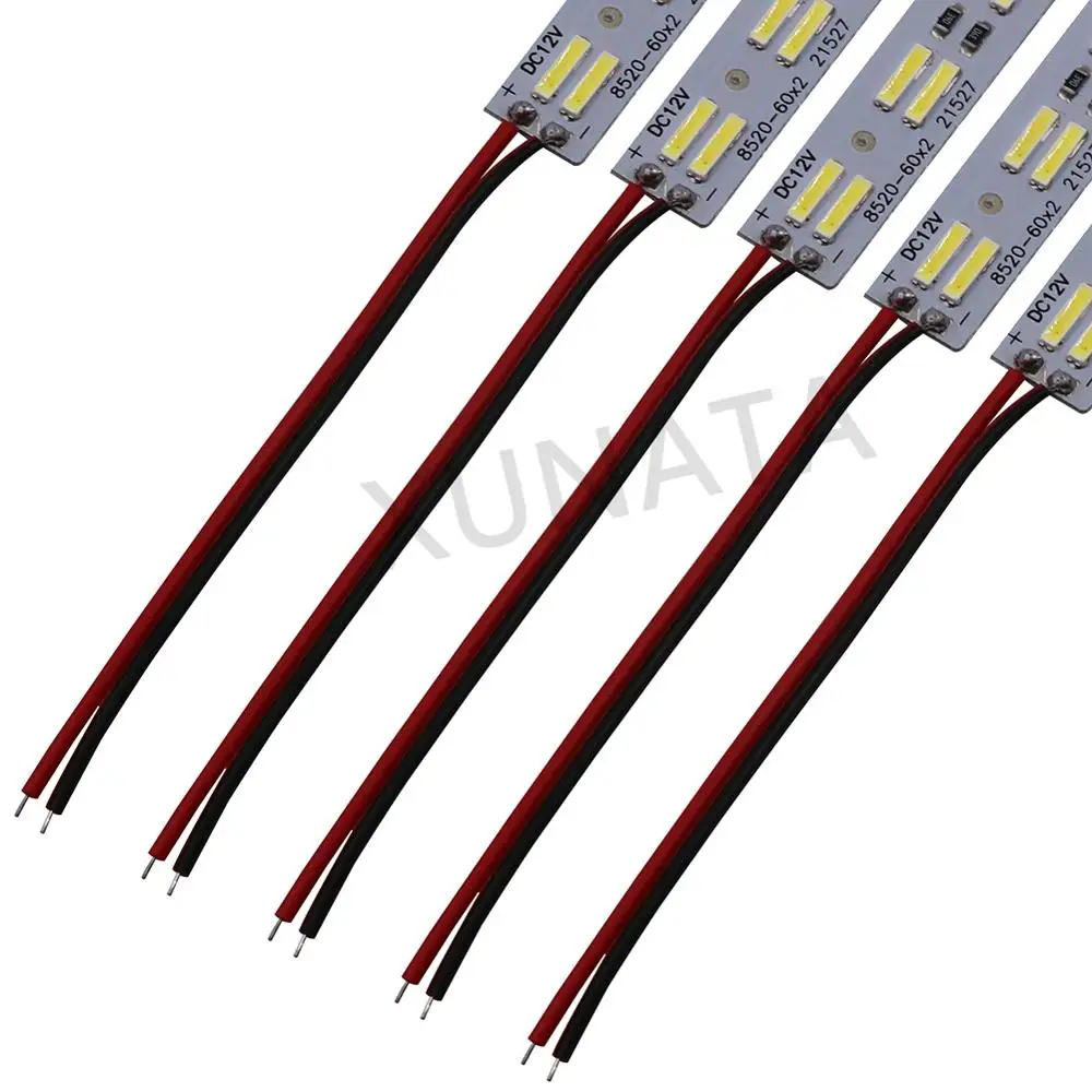 Фото DC 12V Double Row Led Bar Light 25cm 50cm SMD8520 LED Hard Strip 120 LEDs/M Cold White Aluminium Rigid Лампы и освещение DC 12V Double Row Led Bar Light 25cm 50cm SMD8520 LED Hard Strip 120 LEDs/M Cold White Aluminium Rigid Лампы и освещение